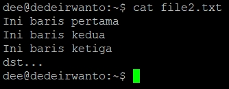 Isi file2.txt