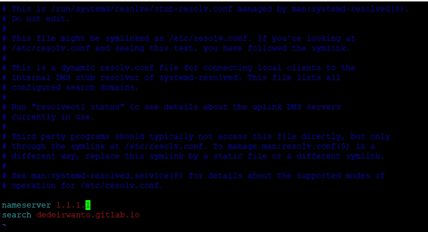 Isi file resolv.conf